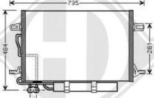Diederichs DCC1689 - Condenser, air conditioning car-mod.net