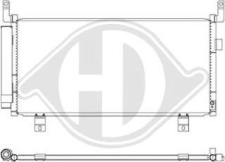 Diederichs DCC1783 - Condenser, air conditioning car-mod.net