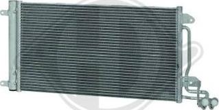 Diederichs DCC1775 - Condenser, air conditioning car-mod.net