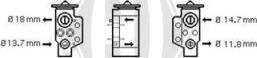 Diederichs DCE1094 - Expansion Valve, air conditioning car-mod.net