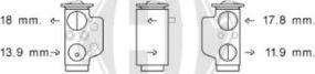 Diederichs DCE1098 - Expansion Valve, air conditioning car-mod.net