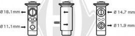 Diederichs DCE1053 - Expansion Valve, air conditioning car-mod.net