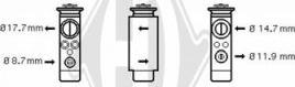 Diederichs DCE1064 - Expansion Valve, air conditioning car-mod.net