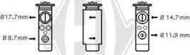 Diederichs DCE1065 - Expansion Valve, air conditioning car-mod.net