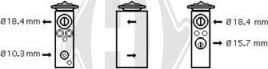 Diederichs DCE1033 - Expansion Valve, air conditioning car-mod.net