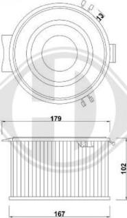Diederichs DCI0036 - Filter, interior air car-mod.net