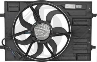 Diederichs DCL1301 - Fan, radiator car-mod.net