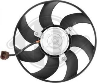Diederichs DCL1229 - Fan, radiator car-mod.net