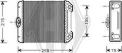 Diederichs DCM1129 - Heat Exchanger, interior heating car-mod.net