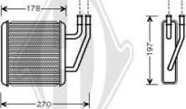 Diederichs DCM1250 - Heat Exchanger, interior heating car-mod.net