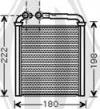 Diederichs DCM1253 - Heat Exchanger, interior heating car-mod.net