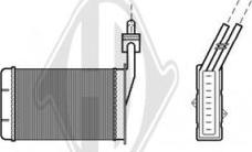 Diederichs DCM1202 - Heat Exchanger, interior heating car-mod.net