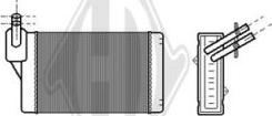 Diederichs DCM1238 - Heat Exchanger, interior heating car-mod.net