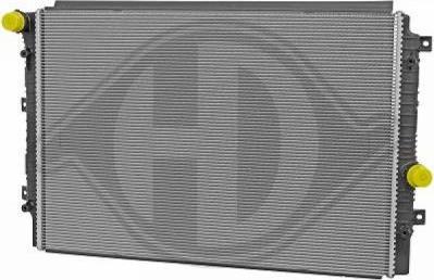 Diederichs DCM3957 - Radiator, engine cooling car-mod.net