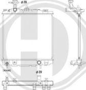 Diederichs DCM3984 - Radiator, engine cooling car-mod.net