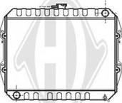 Diederichs DCM3397 - Radiator, engine cooling car-mod.net
