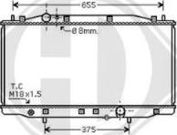 Diederichs DCM2193 - Radiator, engine cooling car-mod.net