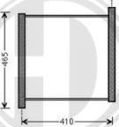 Diederichs DCM2306 - Radiator, engine cooling car-mod.net