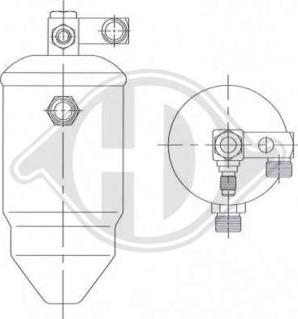 Diederichs DCT1060 - Dryer, air conditioning car-mod.net