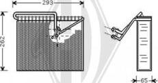 Diederichs DCV1093 - Evaporator, air conditioning car-mod.net