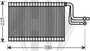 Diederichs DCV1020 - Evaporator, air conditioning car-mod.net