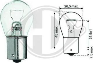 Diederichs LID10046 - Bulb, indicator car-mod.net