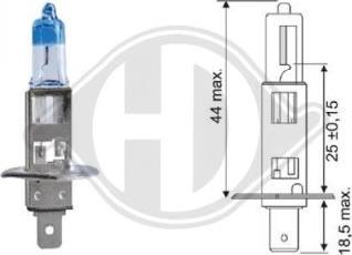 Diederichs LID10065 - Bulb, spotlight car-mod.net