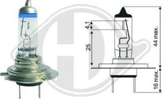 Diederichs LID10063 - Bulb, spotlight car-mod.net