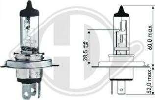 Diederichs LID10009 - Bulb, spotlight car-mod.net