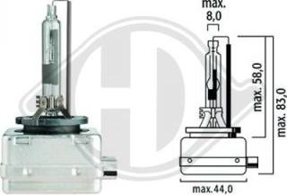 Diederichs LID10003 - Bulb, spotlight car-mod.net