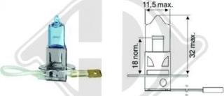 Diederichs LID10017 - Bulb, spotlight car-mod.net