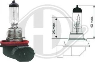 Diederichs LID10034 - Bulb, spotlight car-mod.net