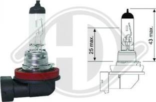 Diederichs LID10038 - Bulb, spotlight car-mod.net