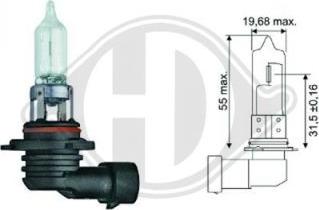 Diederichs LID10026 - Bulb, spotlight car-mod.net