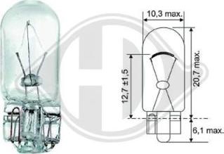 Diederichs LID10078 - Bulb, indicator car-mod.net