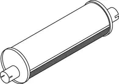 Dinex 40305 - Middle / End Silencer car-mod.net