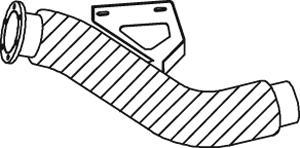 Dinex 48186 - Exhaust Pipe car-mod.net