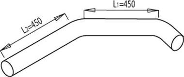 Dinex 49281 - Exhaust Pipe car-mod.net