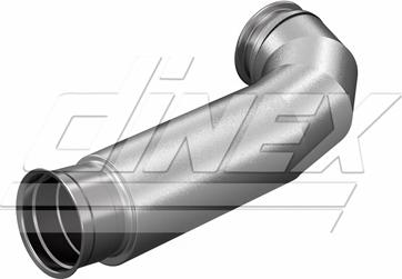 Dinex 4IE001 - Exhaust Pipe car-mod.net