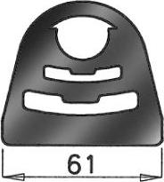 Dinex 50985 - Holding Bracket, silencer car-mod.net