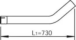 Dinex 53741 - Exhaust Pipe car-mod.net
