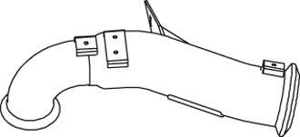 Dinex 66136 - Exhaust Pipe car-mod.net