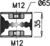 Dinex 68900 - Holding Bracket, silencer car-mod.net