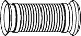 Dinex 82230 - Corrugated Pipe, exhaust system car-mod.net