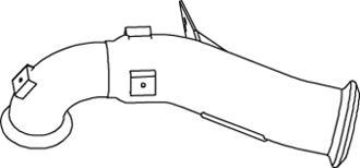 Dinex 82232 - Exhaust Pipe car-mod.net