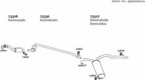 Dinex 364000002_04 - Exhaust System car-mod.net