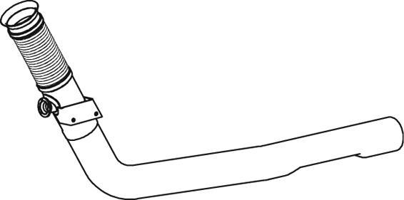 Dinex 29005 - Exhaust Pipe car-mod.net