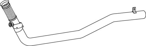 Dinex 29007 - Exhaust Pipe car-mod.net