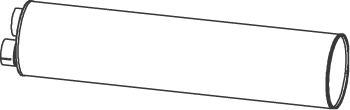 Dinex 21387 - Middle Silencer car-mod.net