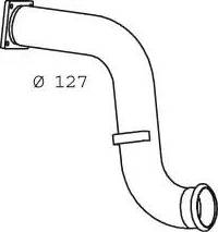 Dinex 21282 - Exhaust Pipe car-mod.net